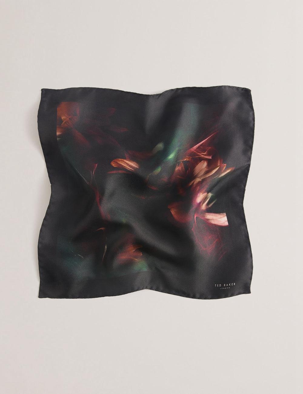 Black Men Ted Baker DALLASE - Smokey Floral Print Silk Pocket Pocket Squares | SA  NIT-243068