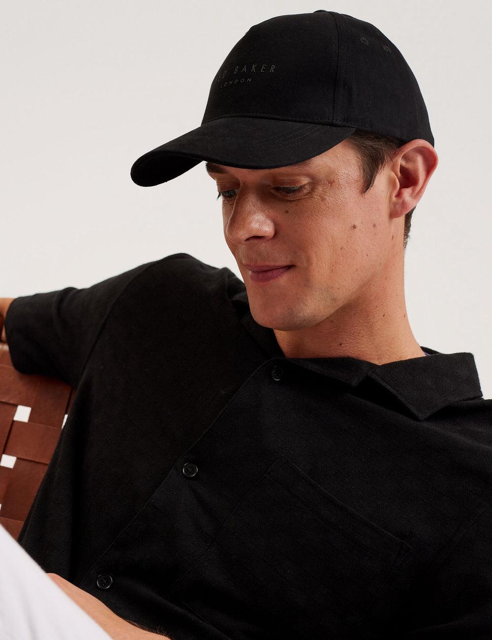 Black Men Ted Baker FREDDS – Branded Baseball Caps | SA  GRQ-935746