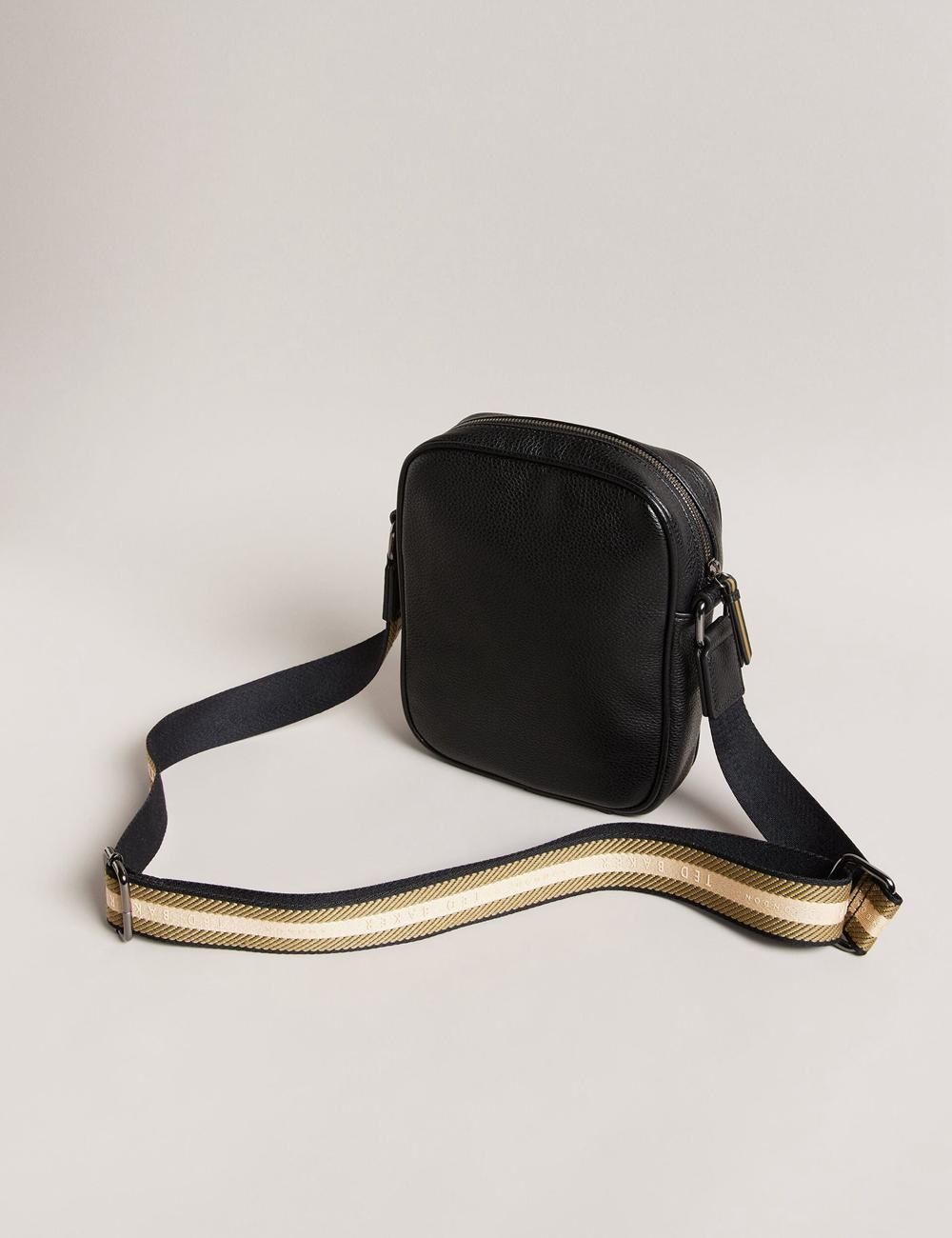 Black Men Ted Baker KIIAN - Small Reporter Webbing Shoulder Bags | SA  FJC-316725