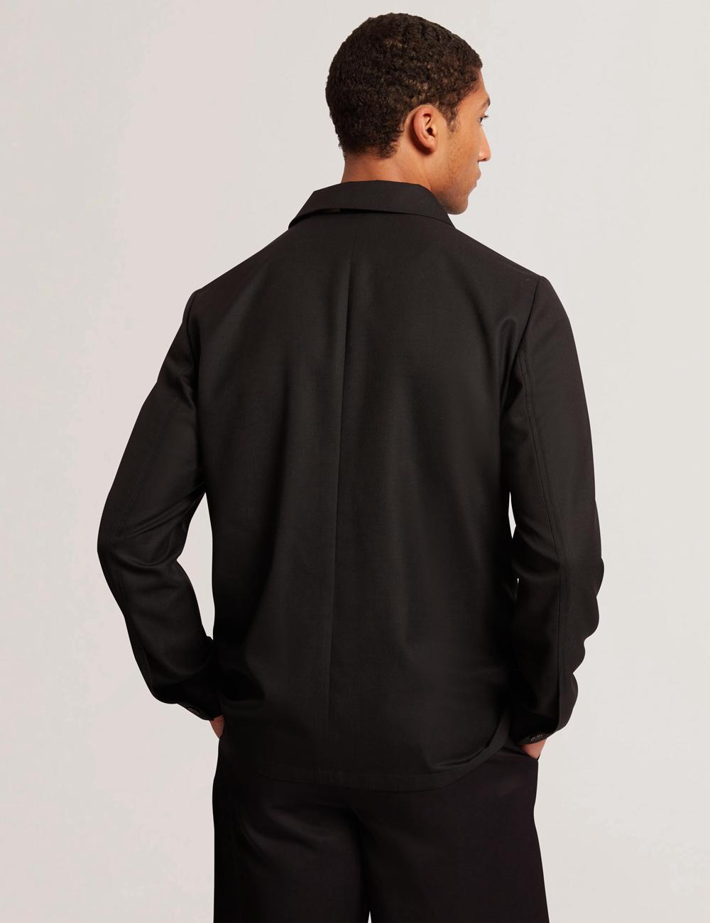 Black Men Ted Baker SELWYNJ - Lightweight Wool Blend Jackets | SA  BDE-275063