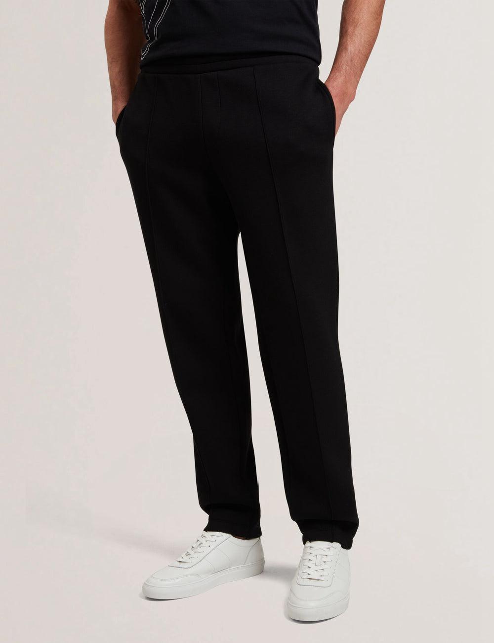 Black Men Ted Baker UAVER Slim Fit Neoprene Joggers | SA  EUV-098354