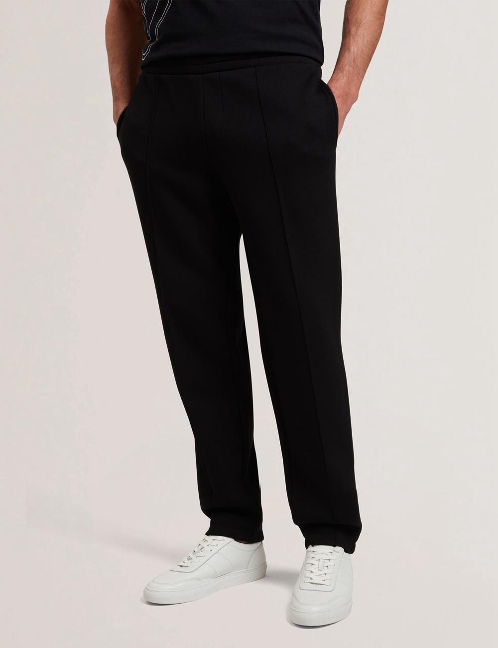 Black Men Ted Baker UAVER Slim Fit Neoprene Joggers | SA  EUV-098354