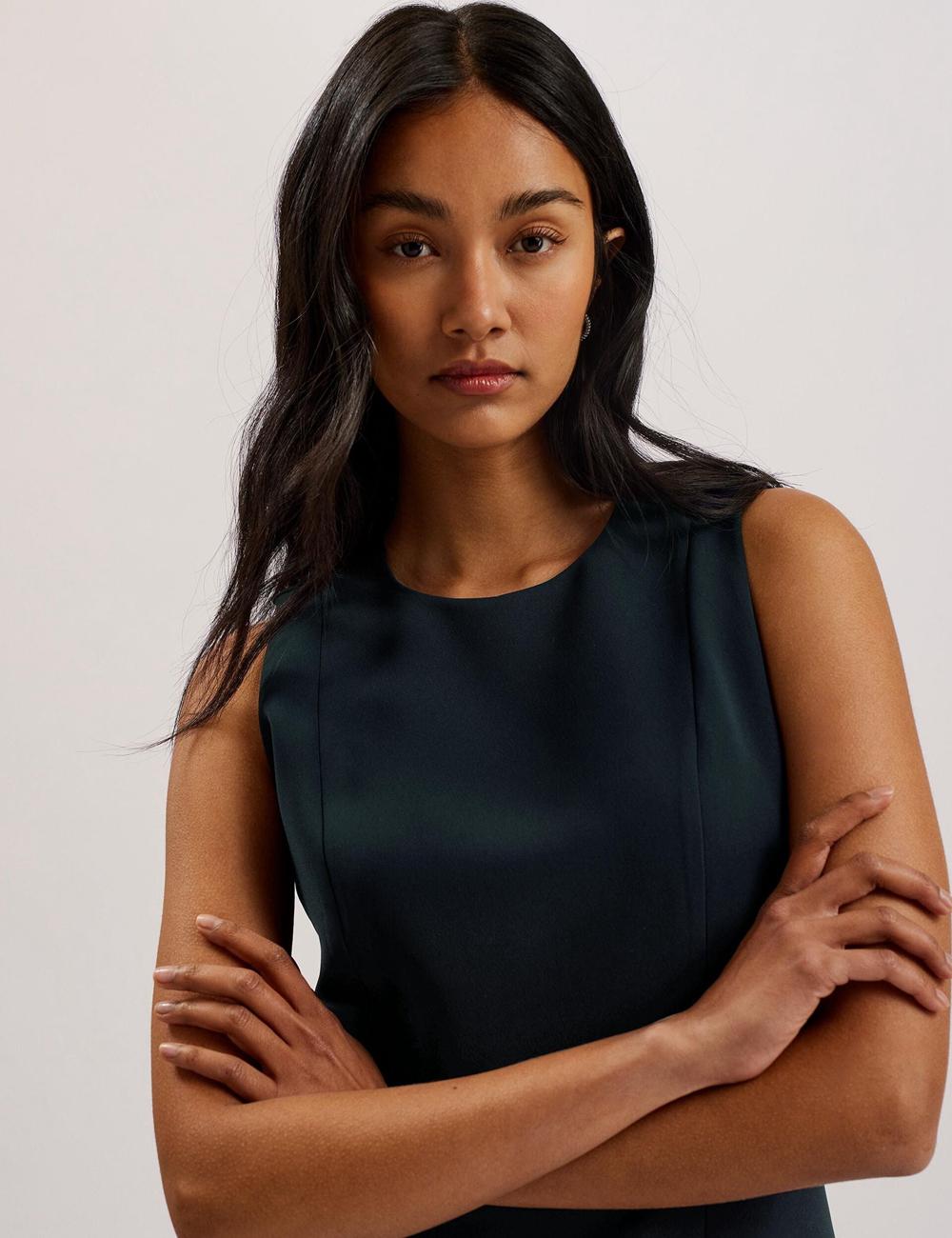 Black Women Ted Baker SORRAL - Line Tailored Mini Dresses | SA  MSA-385076