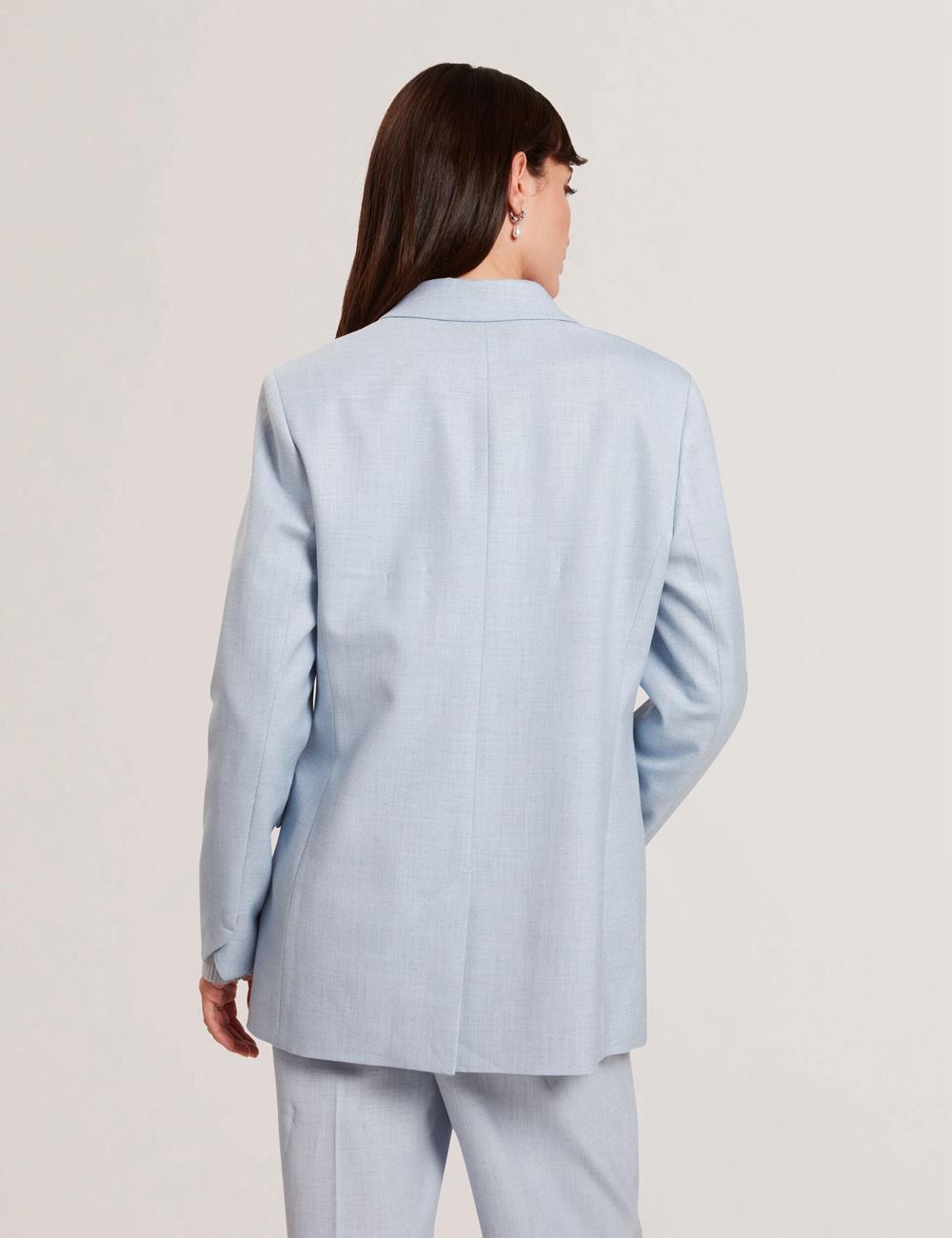 Blue Women Ted Baker CARNI - Relaxed Tailored Single Breasted Blazers | SA  HWG-452178
