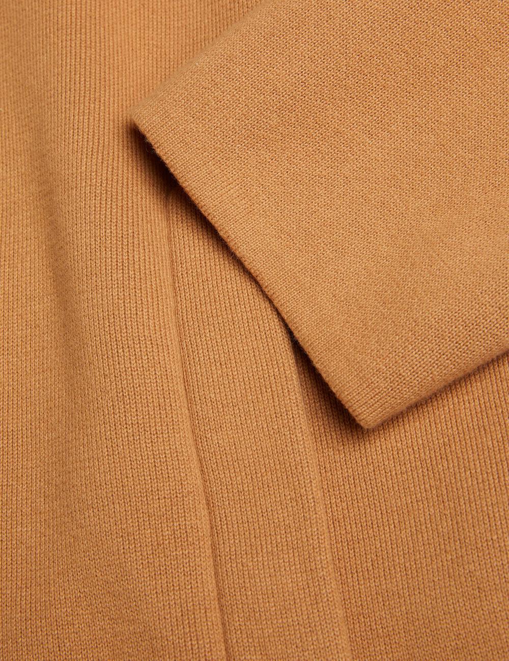 Brown Men Ted Baker FREDER - Knitted Cotton Blend Overshirts | SA  JDV-908573
