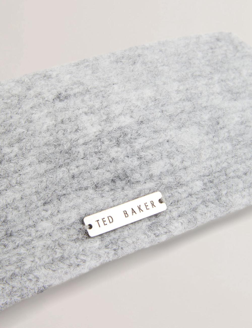 Grey Women Ted Baker PENAOPA - Rhinestone Detail Knitted Headbands | SA  OSL-562178