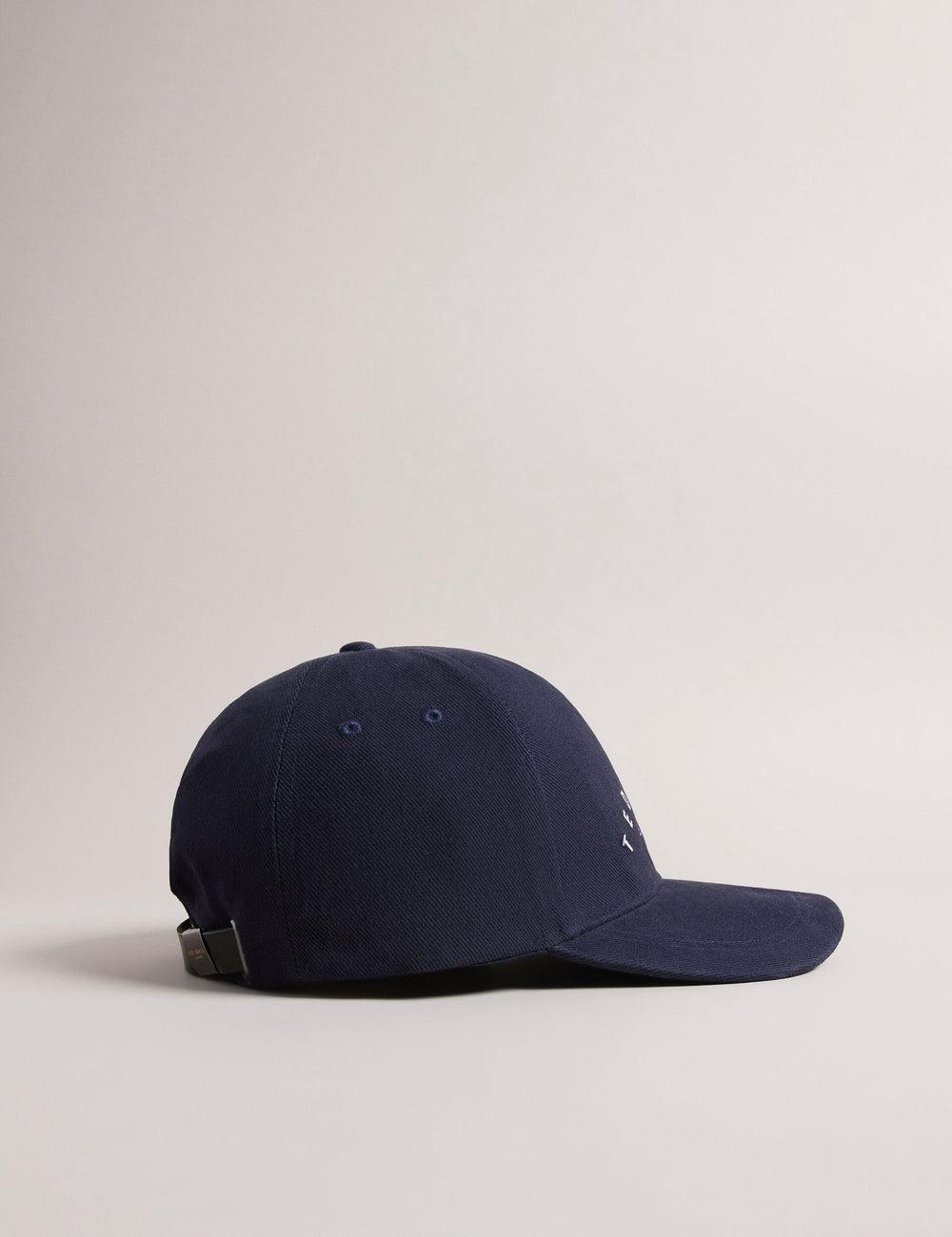 Navy Men Ted Baker FRREDDI - Embroidered Logo Canvas Baseball Caps | SA  ZBU-850132