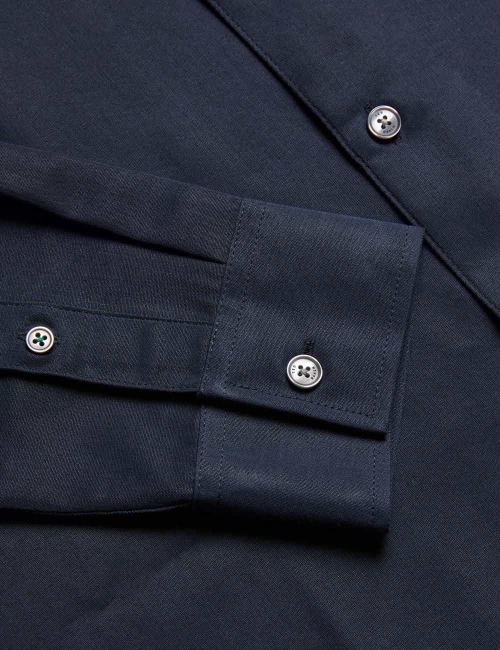 Navy Men Ted Baker NESSMEN - Embroidered Detail Relaxed Fit Casual Shirts | SA  JCL-894705