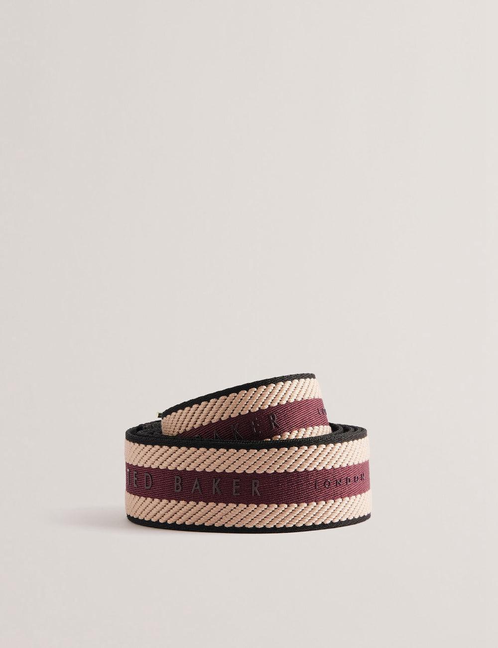 Purple Women Ted Baker WEBBII - Branded Webbing Detachable Bag Straps | SA  NVX-130589