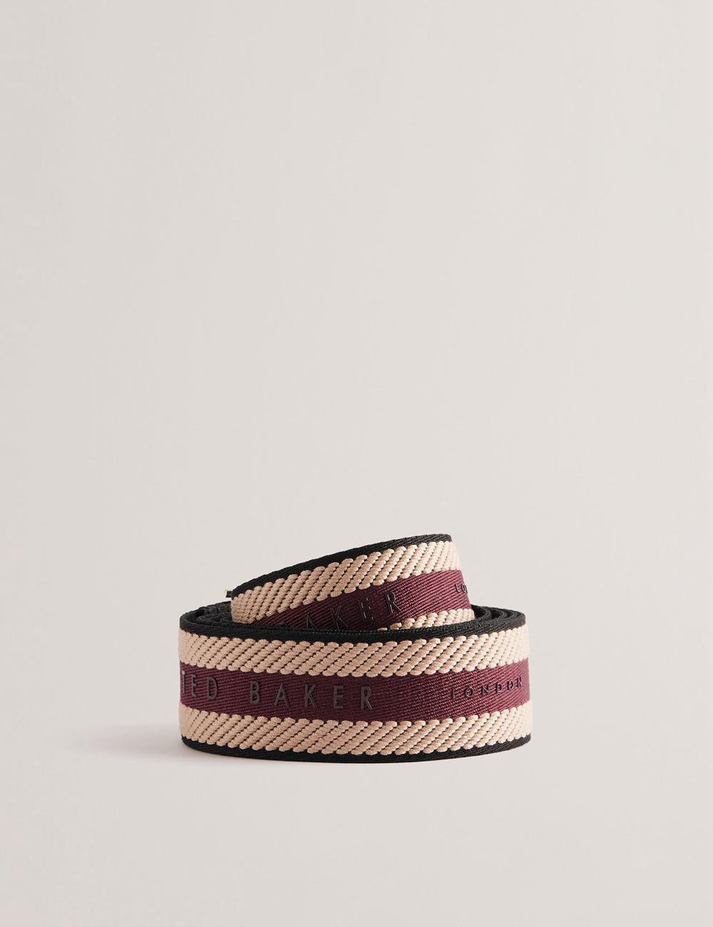 Purple Women Ted Baker WEBBII - Branded Webbing Detachable Bag Straps | SA  NVX-130589