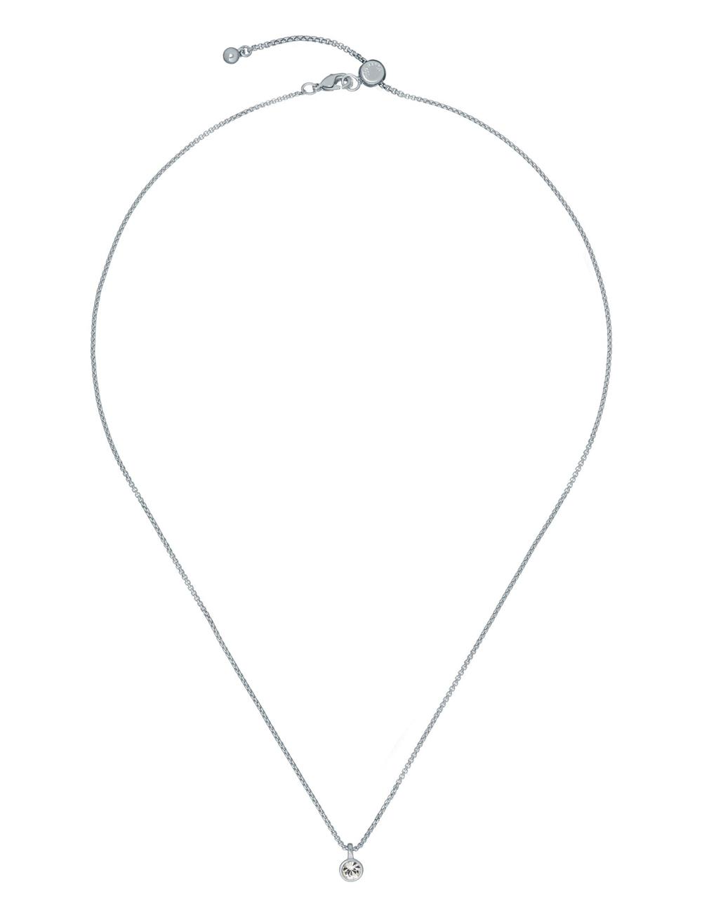 Silver Women Ted Baker SININAA - Mini Crystal Pendant Necklaces | SA  SNF-306219