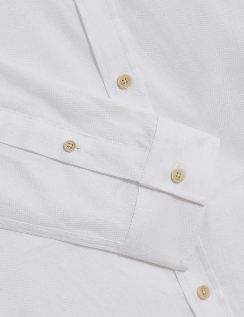 White Men Ted Baker ALLARDO - Regular Fit Cotton Oxford Casual Shirts | SA  GND-251964