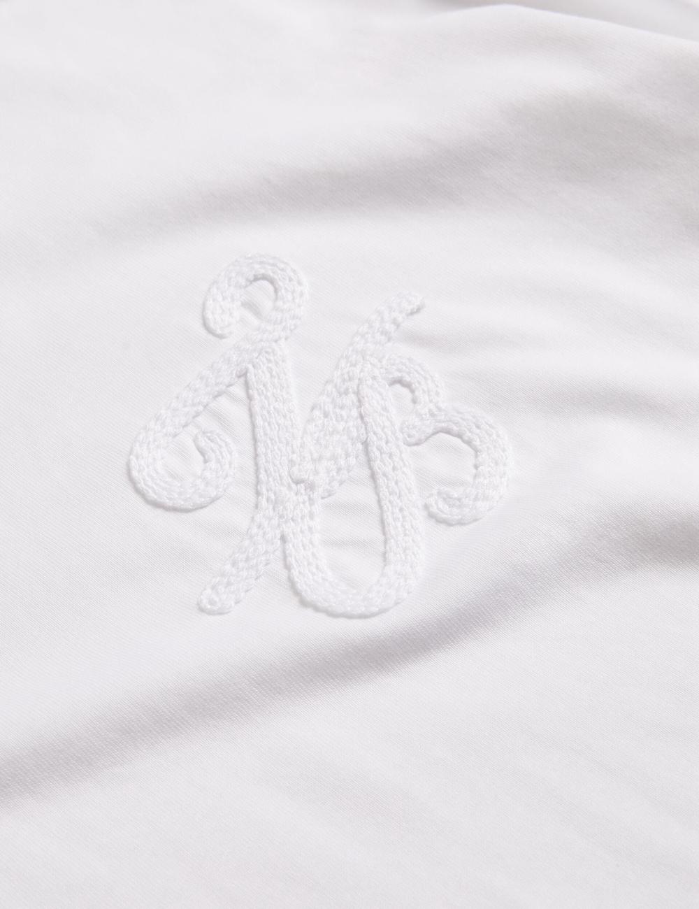 White Women Ted Baker MALORRY - Embroidered Logo Boxy Cotton T-Shirts | SA  LEN-435928